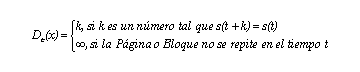 Distancia delantera